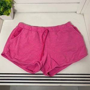 Hot pink shorts